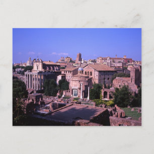 Carte Postale Forum Rome Italie