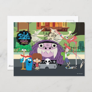 Carte Postale Foster's Home for Imaginary Friends   Arrêt