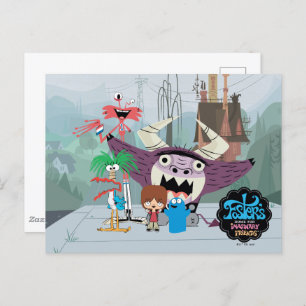 Carte Postale Foster's Home for Imaginary Friends   Bienvenue