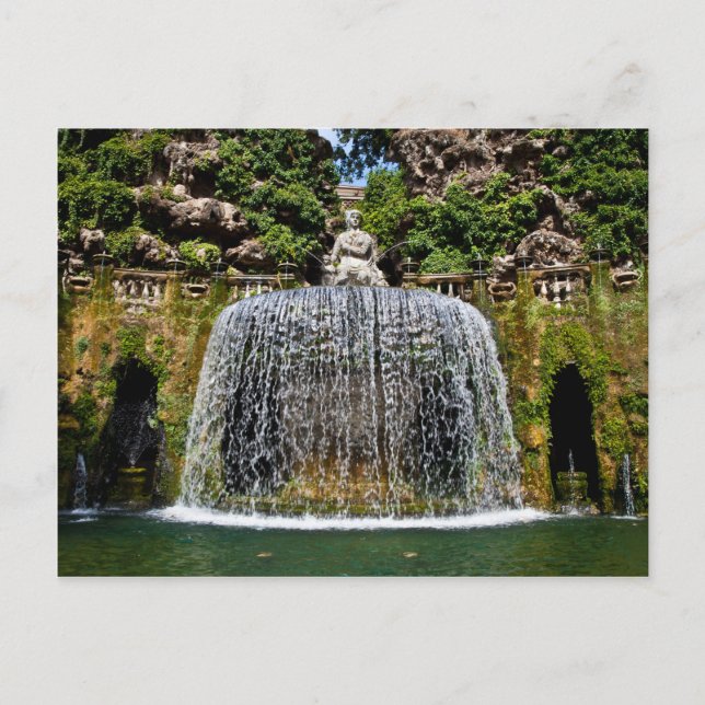 Carte Postale Fountain in Villa D'Este (Devant)