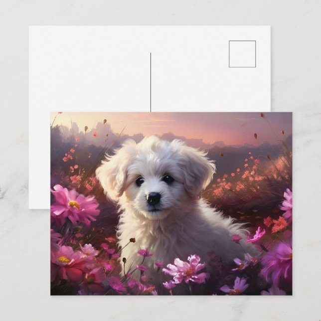 Carte postale Four-Legged Champion (Devant / Derrière)