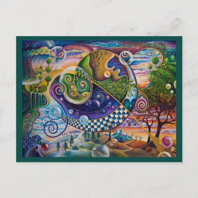 Carte postale Four Seasons (Devant)