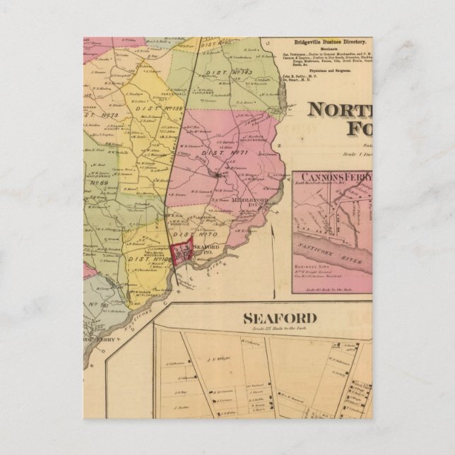 Carte Postale Fourche du Nord-Ouest (Devant)