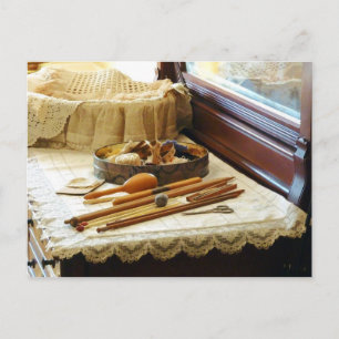Carte Postale Fournitures de tricot