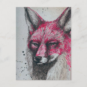Carte Postale Fox