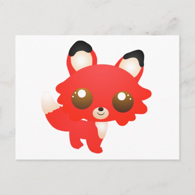 Carte Postale Fox (Devant)