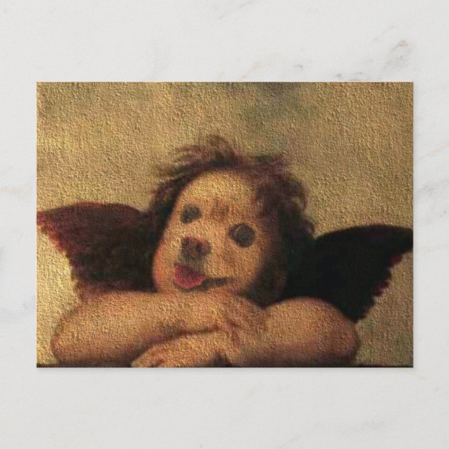 Carte Postale Fox Est Un Cherub (Devant)