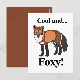 Carte Postale Fox Wild Animal Foxy