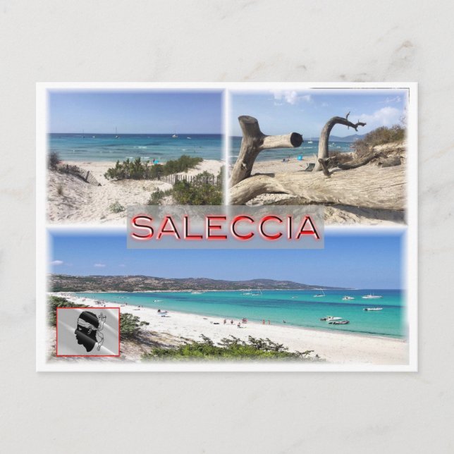 Carte Postale FR - Corse - Saleccia - plage (Devant)