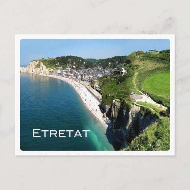 Carte Postale FR France - Normandy -  Etretat - (Devant)