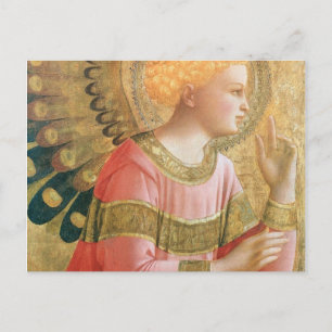 Carte Postale Fra Angelico - Archangel Gabriel Annunciate