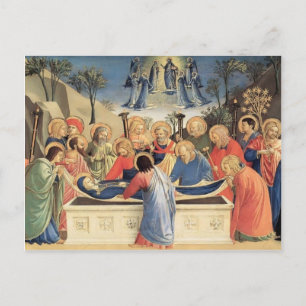 Carte Postale Fra Angelico - L'Enterrement de la Vierge