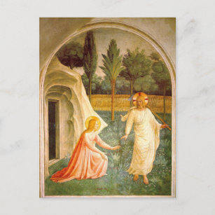 Carte Postale Fra Angelico   Noli Me Tangere