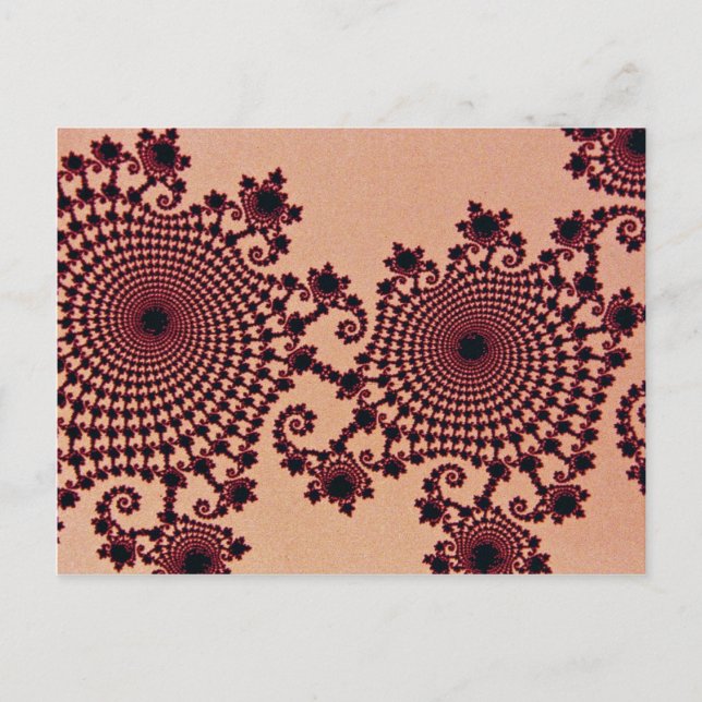 Carte Postale Fractal espagnol (Devant)