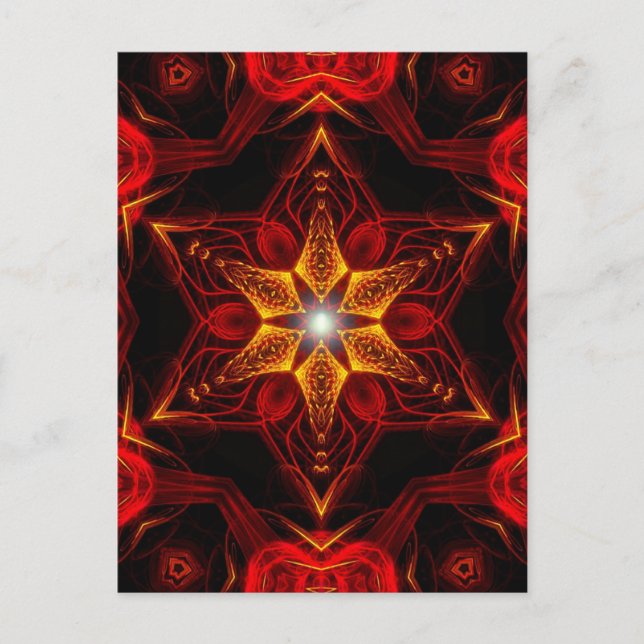 Carte Postale Fractal Starituel (Devant)