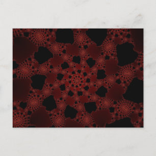 Carte Postale Fractale Spiderweb