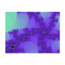 Carte Postale Fractale Spiral Waves