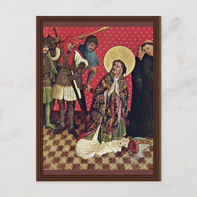 Carte Postale Fragment Thomas Altar De L'Écran Extérieur Droit (Devant)