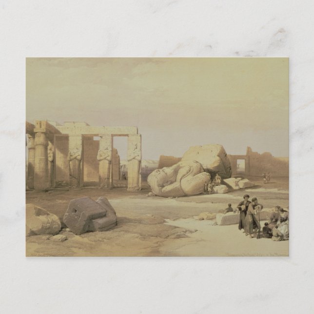 Carte Postale Fragments du grand colosse (Devant)