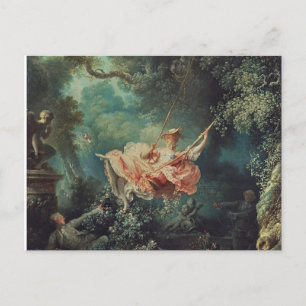 Carte Postale Fragonard, la patinée