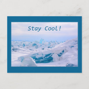 Carte postale fraîche de séjour