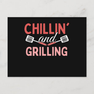 Carte Postale Fraisage Et Grillades - Grill BBQ