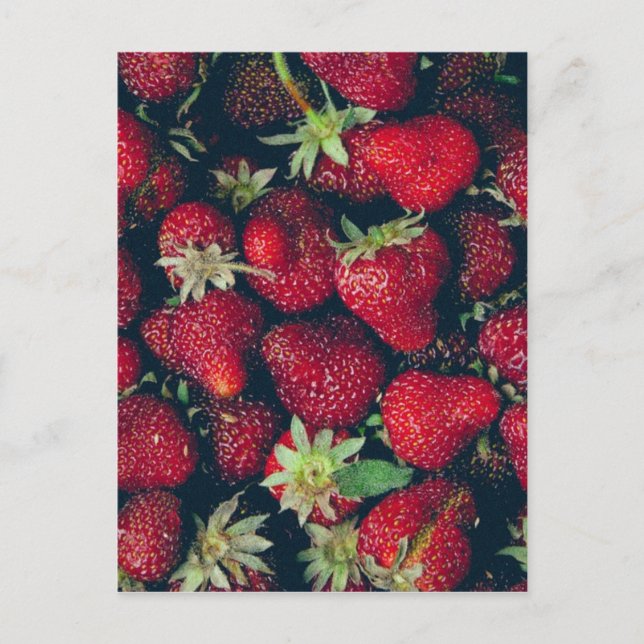 Carte Postale Fraise (Devant)