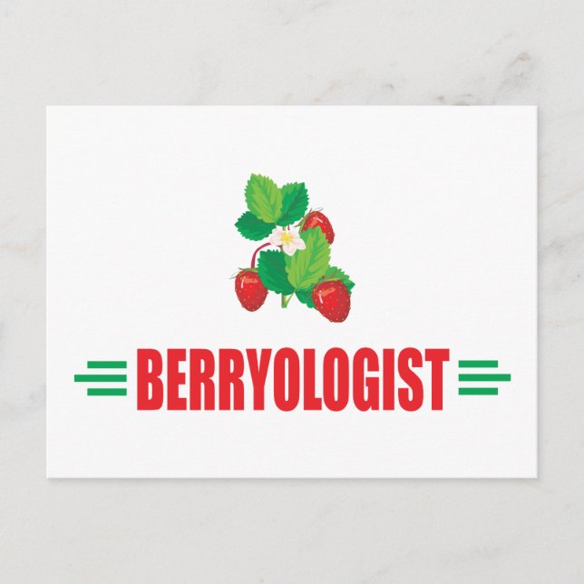 Carte Postale Fraises amusantes (Devant)