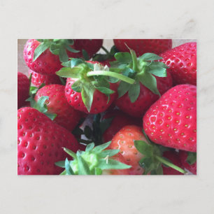 Carte Postale Fraises Douces