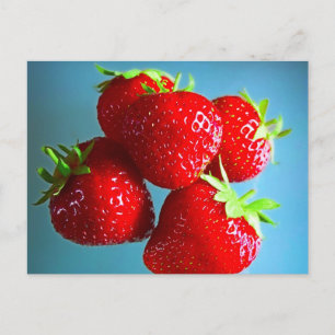 Carte Postale Fraises Photo