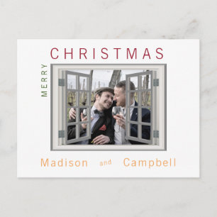 Carte Postale Frame photo fausse fenêtre