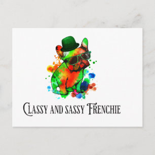 Carte Postale français classe et sassy