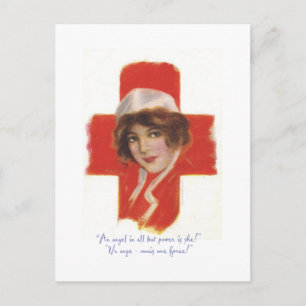 Carte Postale Français Nurse Angel