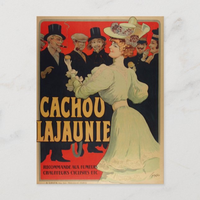 Carte Postale Français vintage 1910 Adv (Devant)