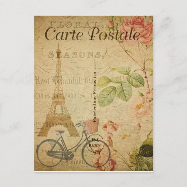 Carte postale française (Devant)