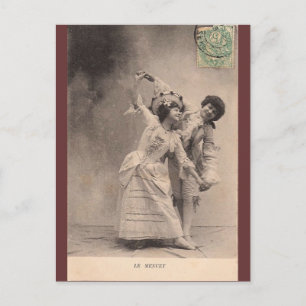 Carte postale française vintage