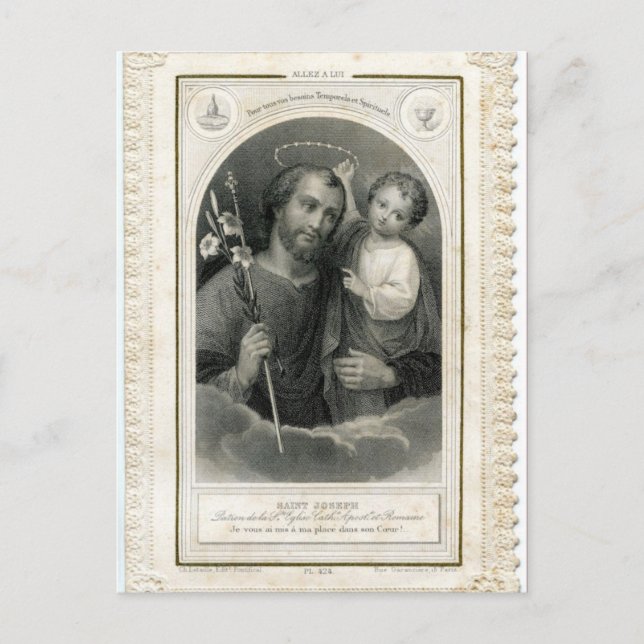 Carte postale française vintage (Devant)