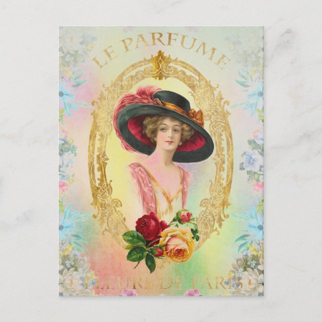 Carte postale française vintage (Devant)