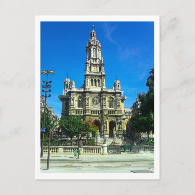 Carte Postale France Architecture Cathédrale de France Paris (Devant)