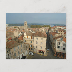 Carte Postale France, Arles, Provence, vue sur la ville depuis