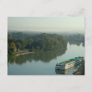 Carte Postale France, Avignon, Provence, bateau Van Gogh