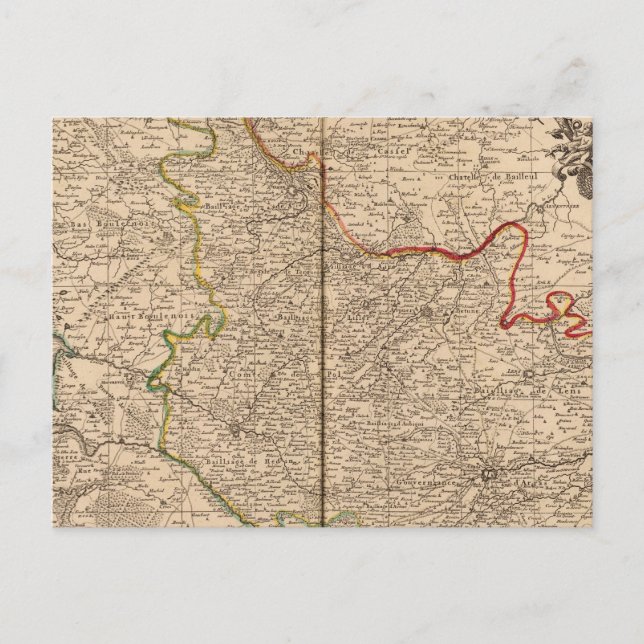 Carte Postale France et Belgique (Devant)