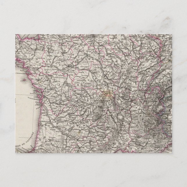 Carte Postale France et Suisse (Devant)