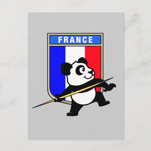 Carte Postale France Javelin Panda (Devant)