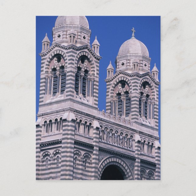 Carte Postale France, Marseille, Provence. Cathedral de la (Devant)