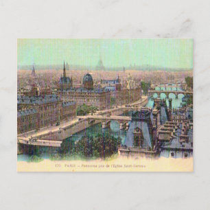 Carte Postale France, Paris, Seine