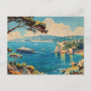 Carte Postale France Riviera, France Art Déco Voyage