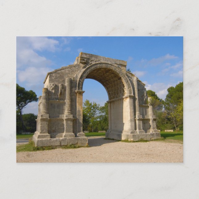 Carte Postale France, St. Remy de Provence, Arc de Triomphe (Devant)