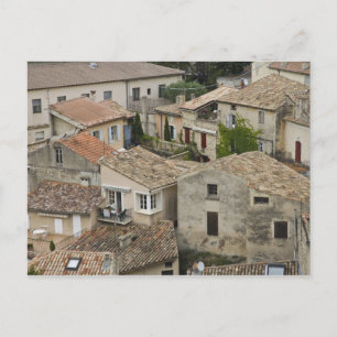 Carte Postale France, Vaison la Romaine. Vue plongeante sur