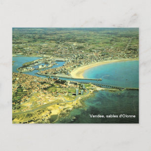 Carte Postale France, Vendée, sables d'Olonne